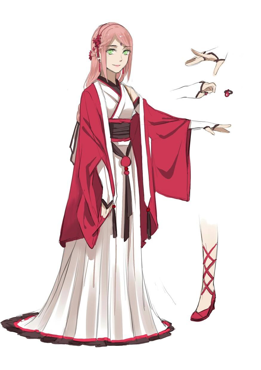 她是宇智波佐助的妻子,宇智波佐良娜的母亲,但是宇智波佐助常年在外.