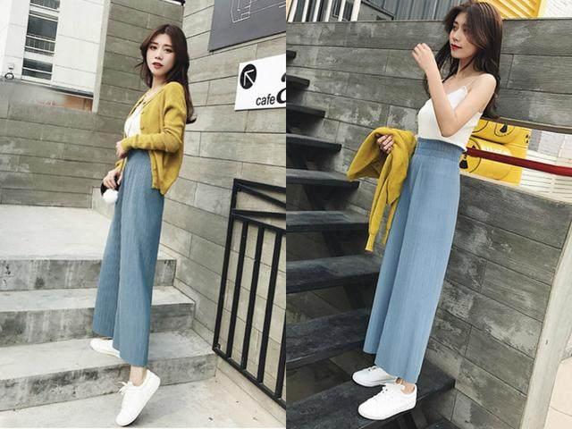 1米5小个子阔腿裤搭配，1米5小个子阔腿裤搭配冬季（1米5小个子穿阔腿裤）