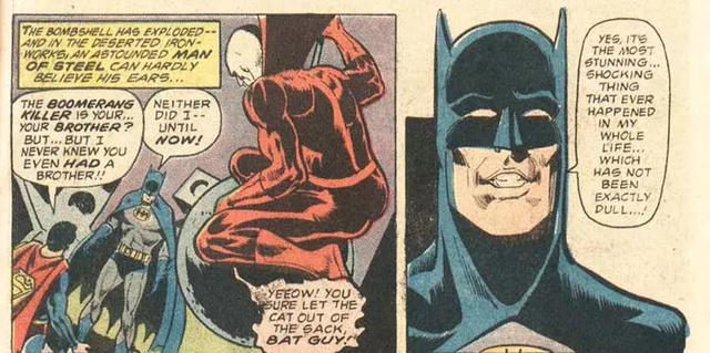 蝙蝠侠和贝恩断背之交，最终两兄弟无奈反目成仇