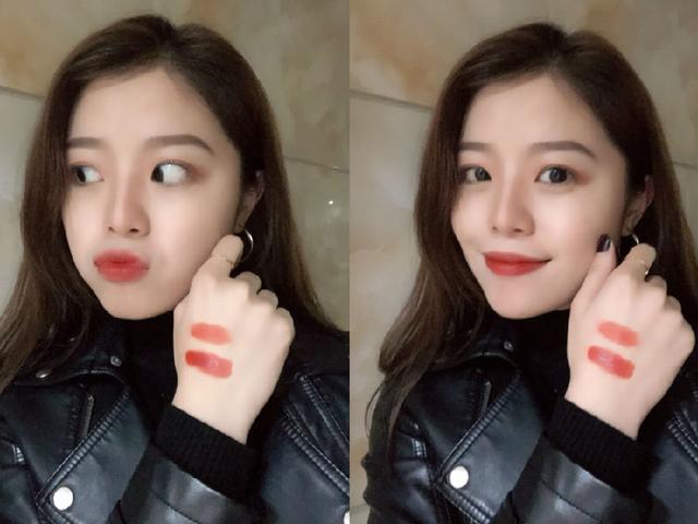 阿玛尼405唇釉，阿玛尼405唇釉黄皮试色（断货王阿玛尼405唇釉试色）