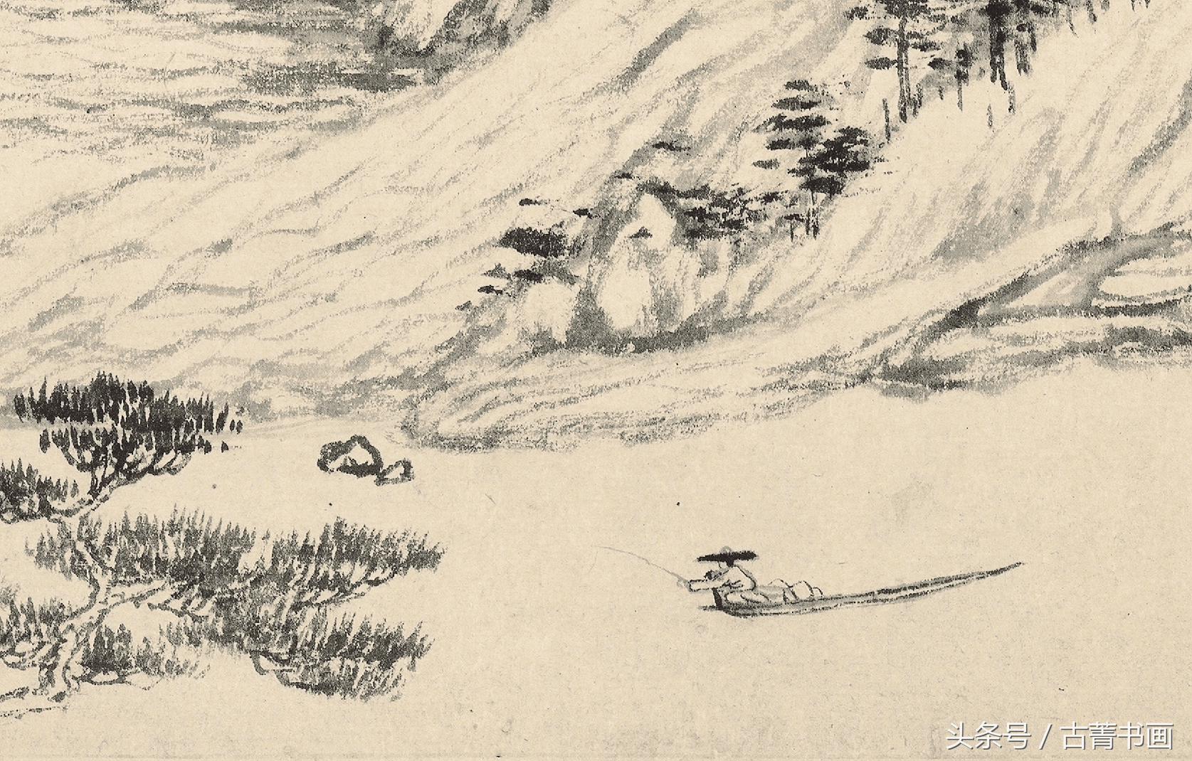 富春山居图高清(就诗听琴赏名画) - 赤虎壹号