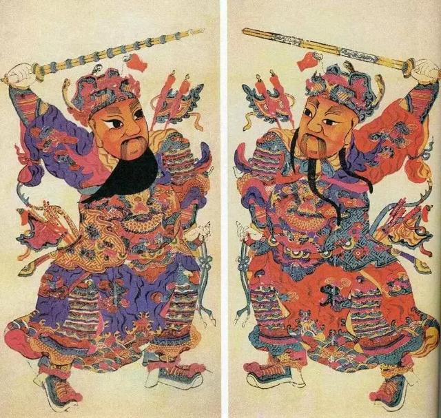 秦琼敬德门神传说，秦琼尉迟敬德简介（唐朝里的两位战神尉迟恭和秦琼也曾经打过一仗）