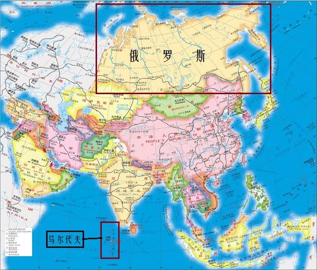 马尔代夫在哪里，成都的马尔代夫在哪里（亚洲国土面积最大和最小国家）