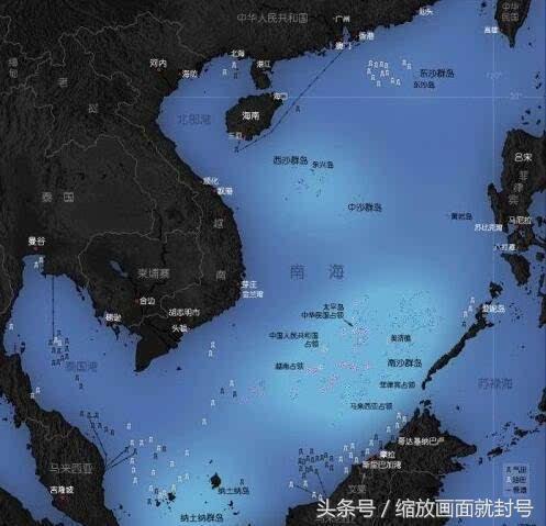 南海防空识别区的范围有几条，这里是中华人民共和国南海防空识别区