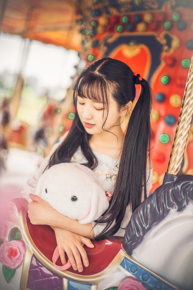  青春美女人像外拍，美少女外拍写真人像摄影 