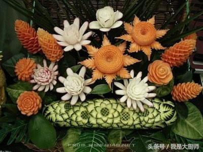 山东综艺频道我是大厨师，这是哪个厨师干的？太有才了