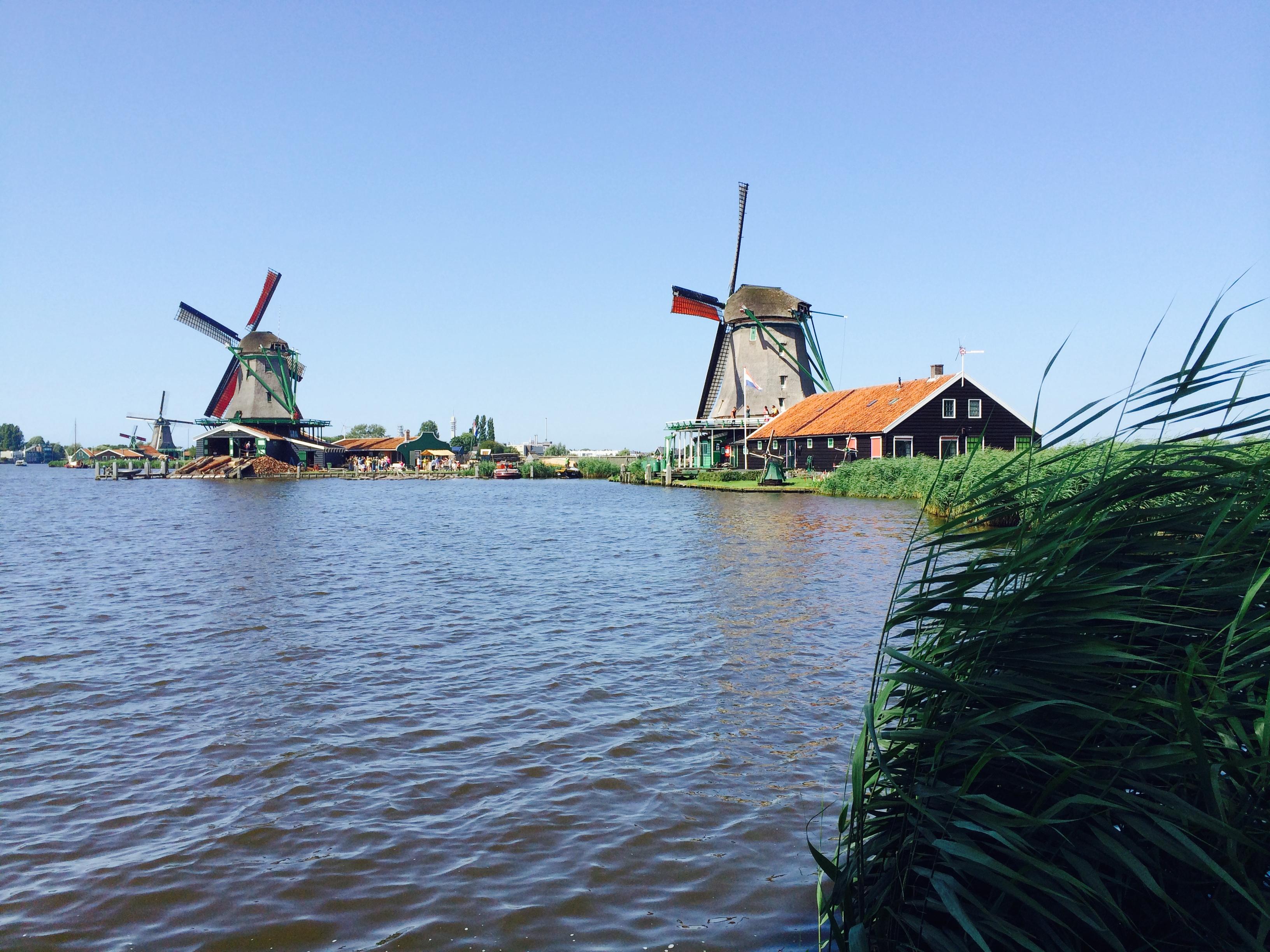 荷兰风车的主要作用图片