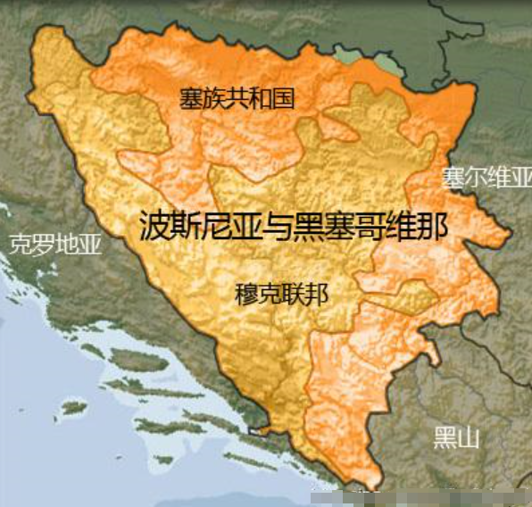 波黑塞族共和国,波黑塞族共和国面积(南斯拉夫最悲催的国家)