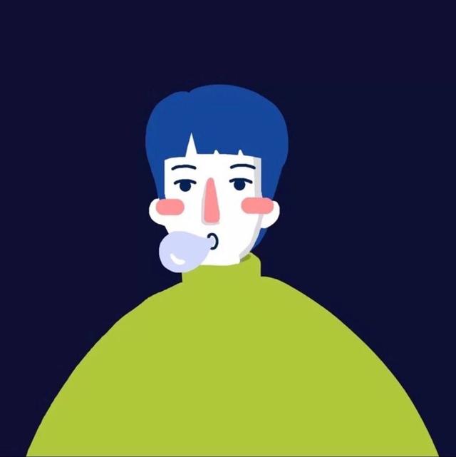 天真与闪电，微信头像，天真与闪电（情侣搞怪卡通头像）