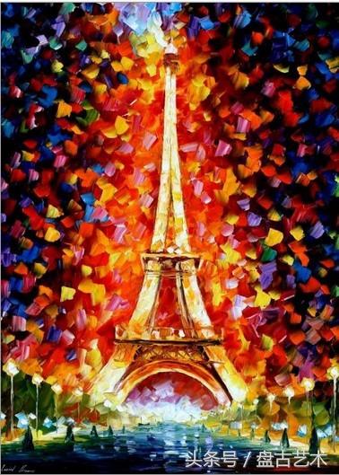 手绘唯美小镇街景油画图片   时光深处的宁静，油画小镇简笔画（手绘法国巴黎街景油画“巴黎归来不看街”“黄山归来不看山”美誉）