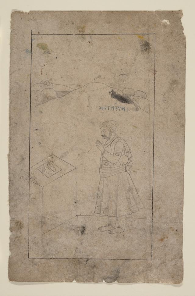 印度细密画作品欣赏，古印度细密画及手稿