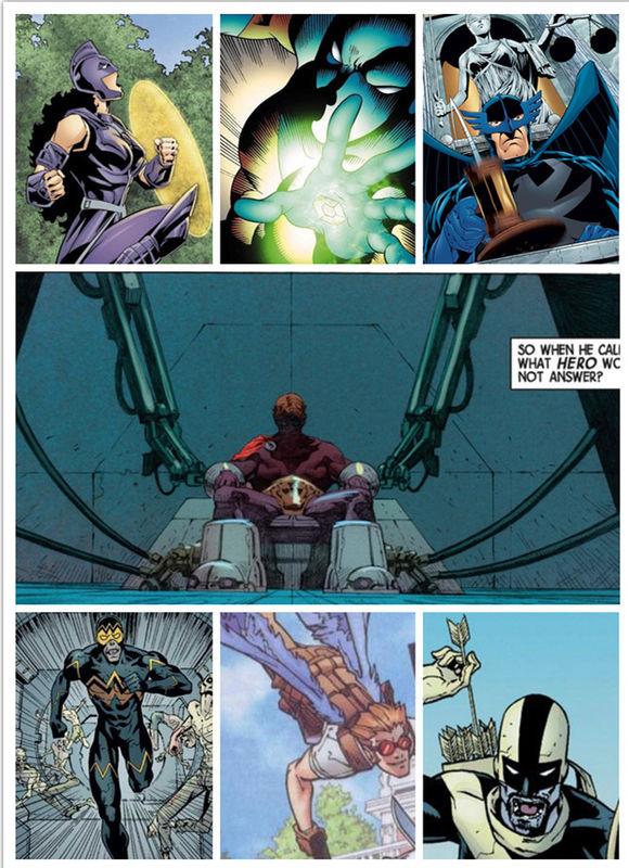 札妲对应ww,光谱博士对应绿灯,夜鹰对应老爷;再来就是相的雄漫威有个