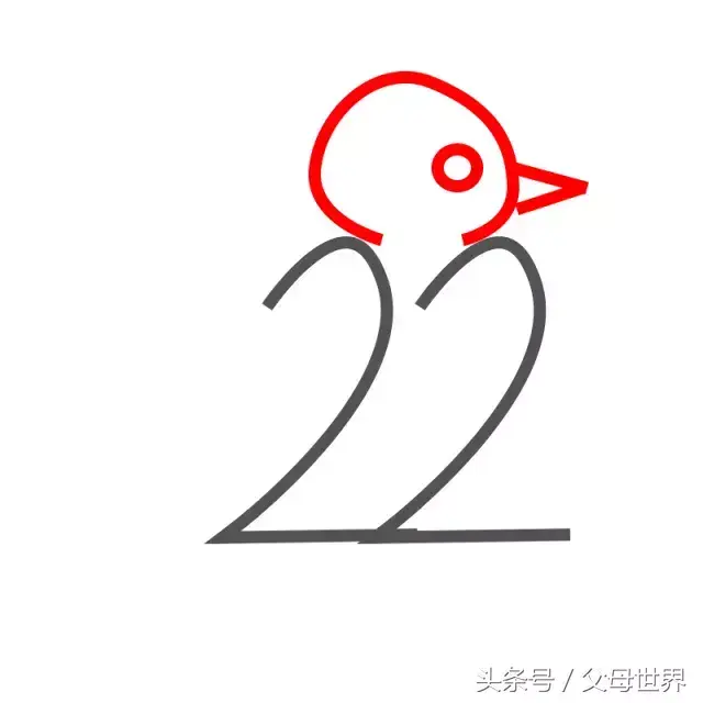 一笔画之画兔子，一笔画的兔子（数字简笔画，一边陪玩一边学习）