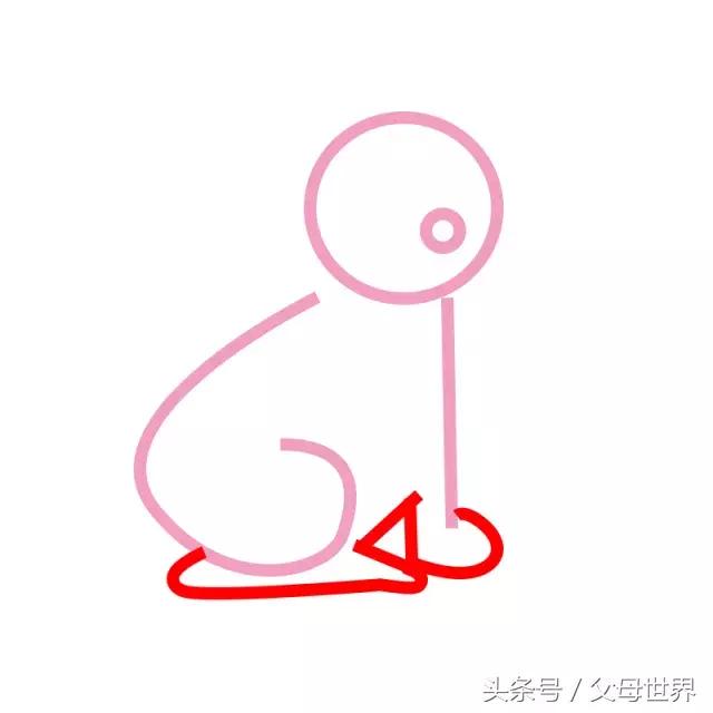 用数字画小兔子，如何利用数字“3”（写一个数字就能画一个小动物）