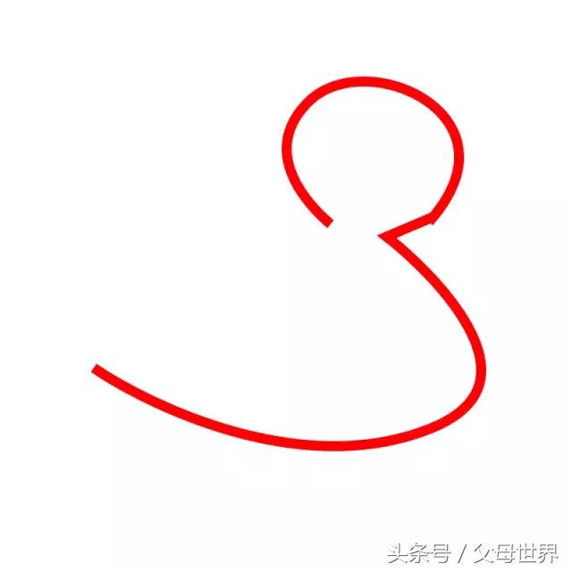 用数字画小兔子，如何利用数字“3”（写一个数字就能画一个小动物）