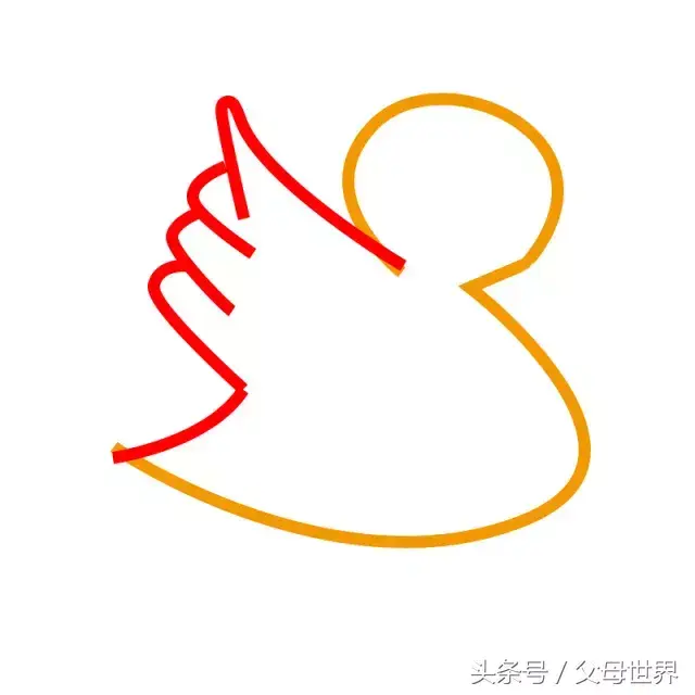 一笔画之画兔子，一笔画的兔子（数字简笔画，一边陪玩一边学习）