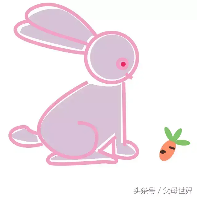一笔画之画兔子，一笔画的兔子（数字简笔画，一边陪玩一边学习）