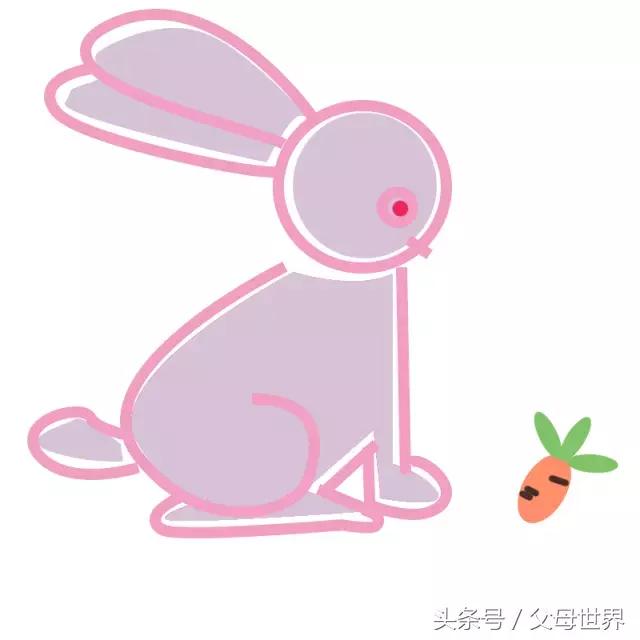 用数字画小兔子，如何利用数字“3”（写一个数字就能画一个小动物）