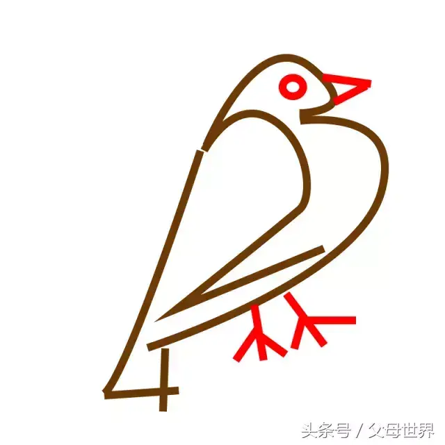 一笔画之画兔子，一笔画的兔子（数字简笔画，一边陪玩一边学习）