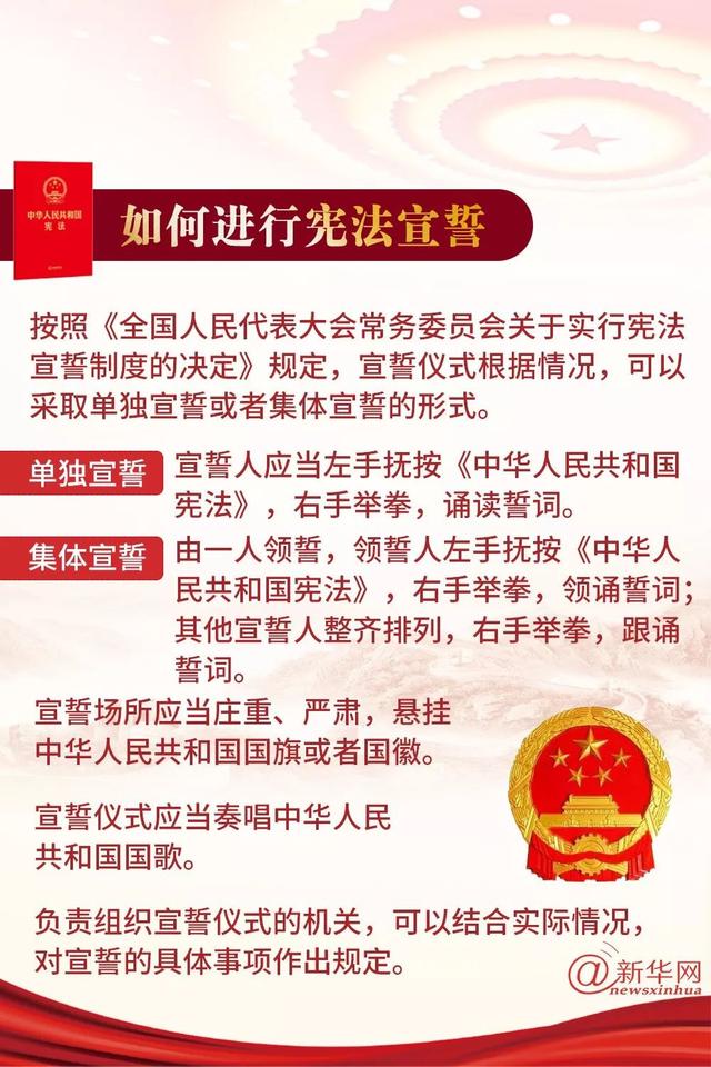 怎样对宪法宣誓，为什么要对宪法宣誓（这些知识你应该知道）