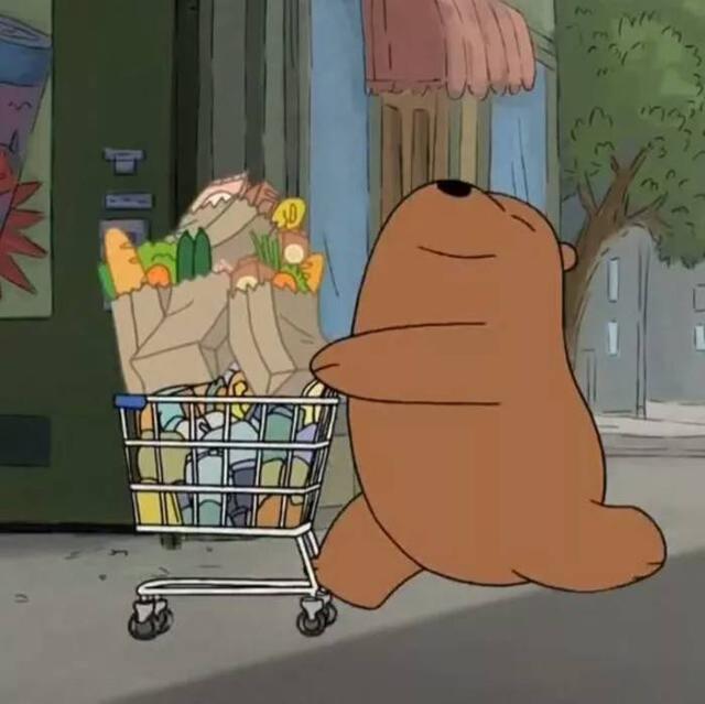 动漫女头✘当女孩遇到熊，微信头像，动漫女头✘当女孩遇到熊（有我一碗汤喝就有你一个碗刷）