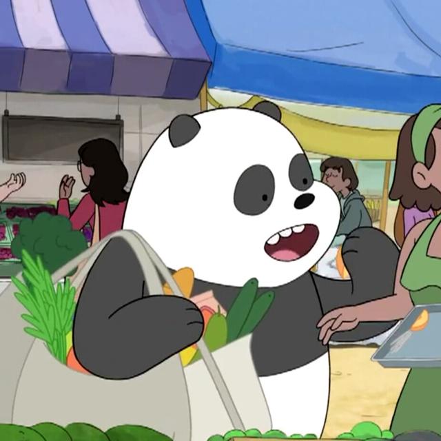 动漫女头✘当女孩遇到熊，微信头像，动漫女头✘当女孩遇到熊（有我一碗汤喝就有你一个碗刷）