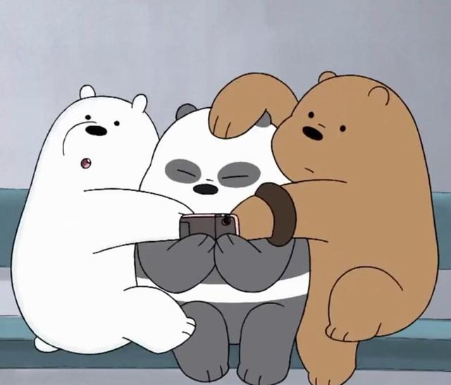 动漫女头✘当女孩遇到熊，微信头像，动漫女头✘当女孩遇到熊（有我一碗汤喝就有你一个碗刷）