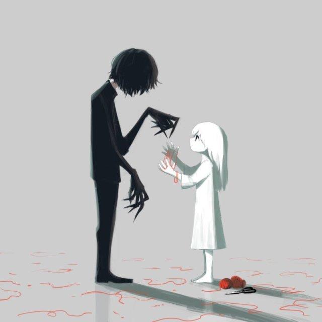 日本网络画师アボガド6致郁系，日本网络画师抑郁（画出了每一个社会人的心声……图片）