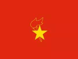 少先队队旗的含义是什么，队旗的含义（认识国旗、党旗、团旗、少先队队旗……）