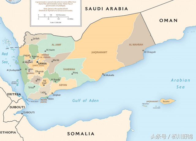 也门在哪里，也门在哪里世界地图（人口比761万平方公里的澳大利亚都多）