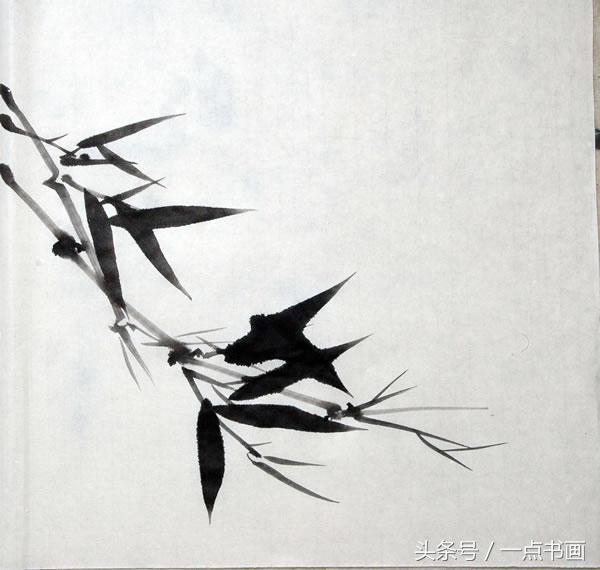 水墨画教程竹，水墨竹子教程