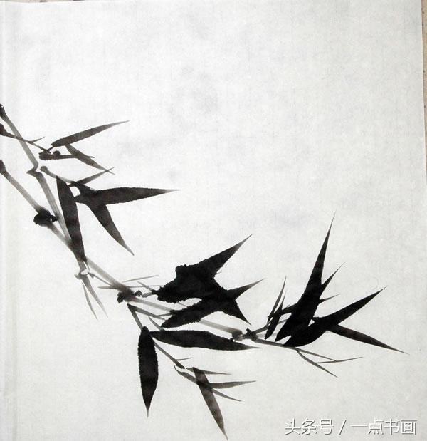 水墨画教程竹，水墨竹子教程