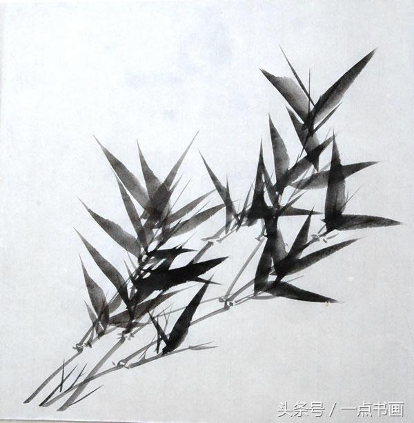 水墨画教程竹，水墨竹子教程