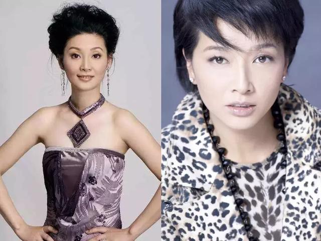 40岁江珊近照，同样51岁的徐帆和江珊