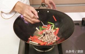 牛肉炒胡萝卜的做法，掌厨，胡萝卜丝炒牛肉