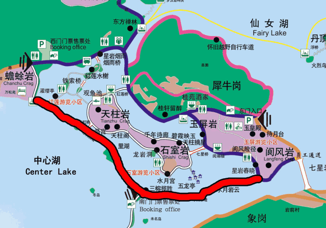 6月1日起七星岩水月堤对市民游客免费开放) - 龙腾网