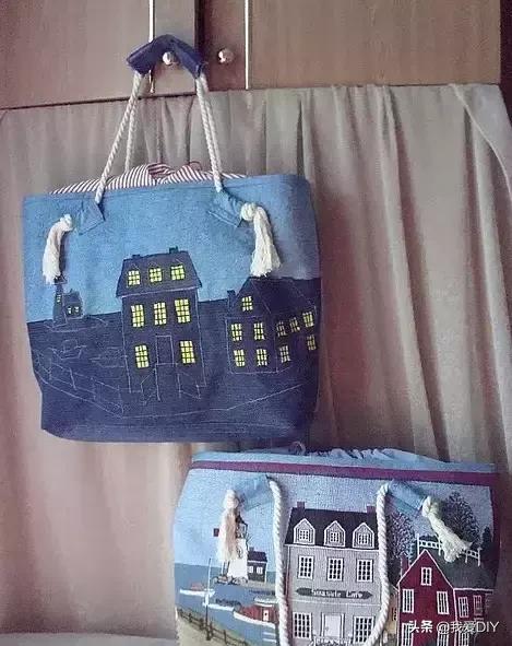 牛仔裤旧物改造，牛仔裤旧物改造坐垫（牛仔裤改造第二波）