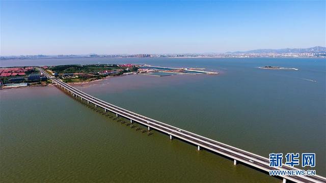 胶州湾大桥长度，胶州湾大桥全长多少（鸟瞰青岛胶州湾大桥）