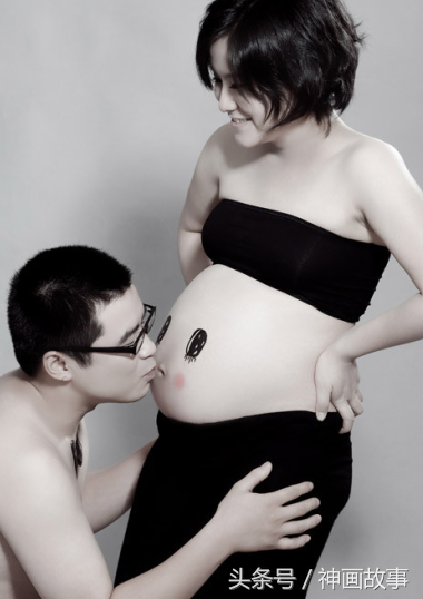 孕妇肚皮上涂鸦，孕妇肚皮怎么画（孕妇肚皮上的创意涂鸦）
