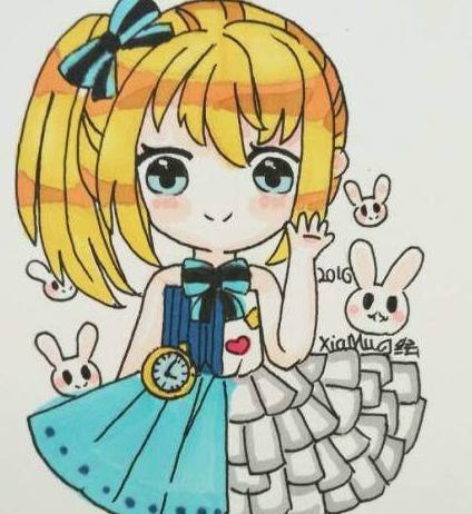 十二星座的画法 少女,十二星座专属马克笔手绘-星座-荣耀易学