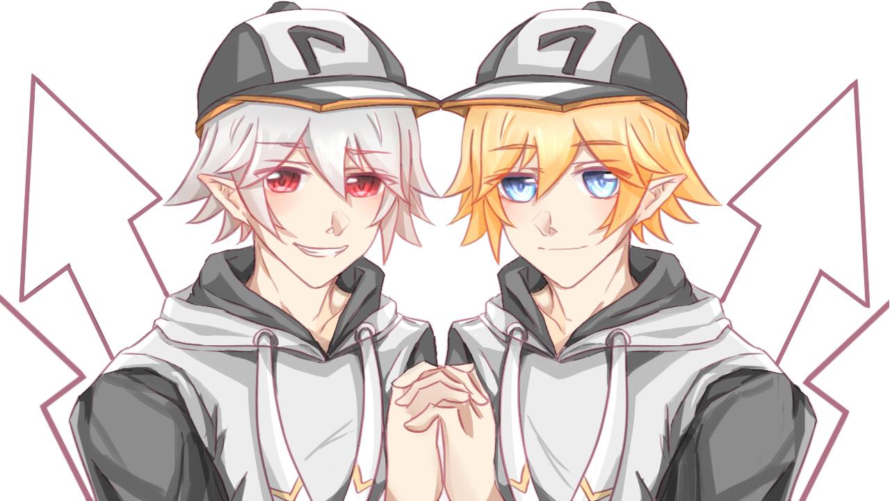 「板绘教程」凹凸世界双金同人贺图绘画教程