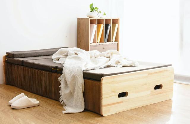 折纸床怎么折，怎么折折纸床（还拿了德国红点设计大奖和国际专利）