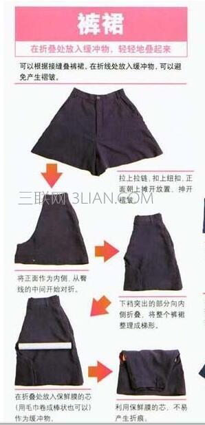 短袖衣服的折叠方法，长袖t恤的折叠方法（教你如何快速叠衣法技巧图解）