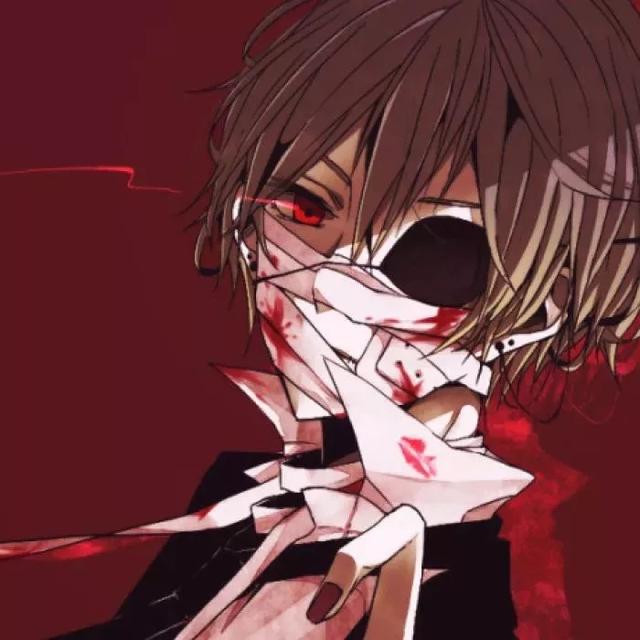 动漫图片♡在你望向深渊时，深渊亦注视着你，进一步悬崖峭壁退一步万丈深渊图片（动漫男头——你的一举一动不过是让我一步步堕入深渊而已）