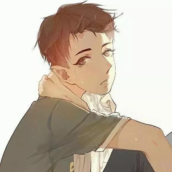 动漫图片♡在你望向深渊时，深渊亦注视着你，进一步悬崖峭壁退一步万丈深渊图片（动漫男头——你的一举一动不过是让我一步步堕入深渊而已）