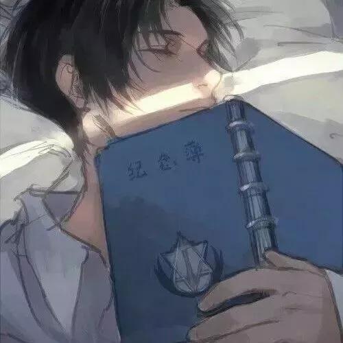 动漫图片♡在你望向深渊时，深渊亦注视着你，进一步悬崖峭壁退一步万丈深渊图片（动漫男头——你的一举一动不过是让我一步步堕入深渊而已）