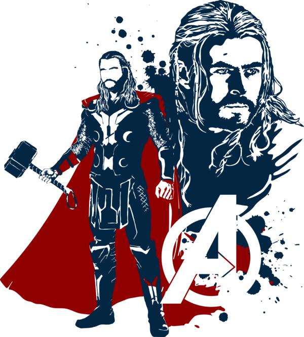 超级英雄，微信头像，超级英雄（网络大神所绘涂鸦风漫威超级英雄头像）