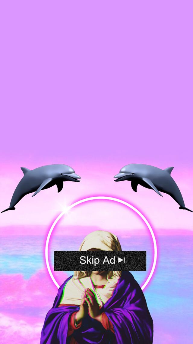 蒸汽波风格壁纸，蒸汽波风格图片素材（蒸汽波潮流元素壁纸）