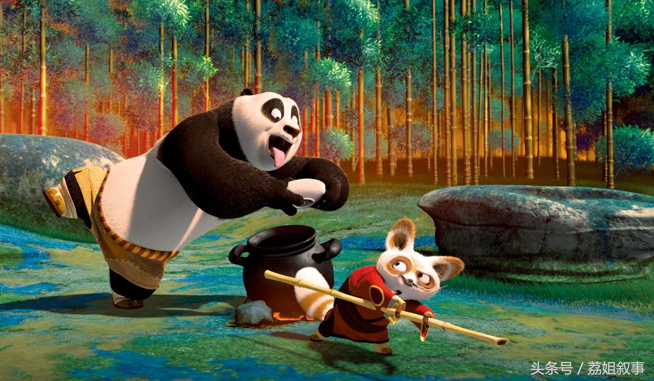 第二部:《功夫熊猫》(2008年)豆瓣评分:7.9分