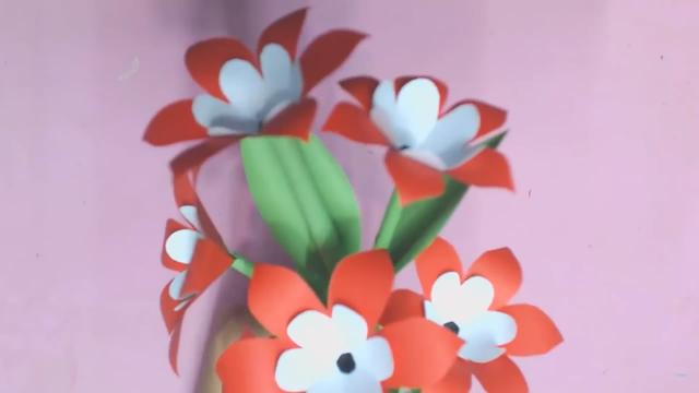 剪纸花简单方法，花朵剪纸教程（教你漂亮花束的剪纸制作方法）